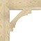 Ekena Millwork Merced Block Rough Sawn Bracket, Douglas Fir, 6"W x 26"D x 26"H BKT06X26X26MRC05RDF - alternate 2